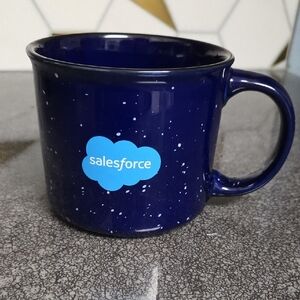 Salesforce Blue Speckled Mug